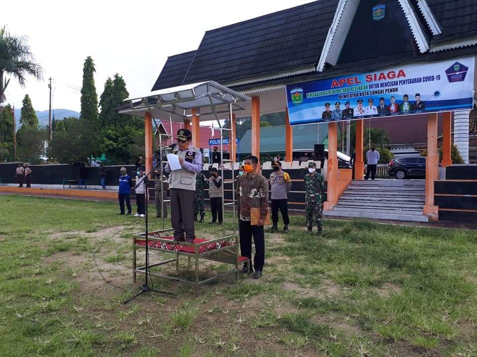Pemerintah kota Gelar Apel Siaga pencegahan Covid-19