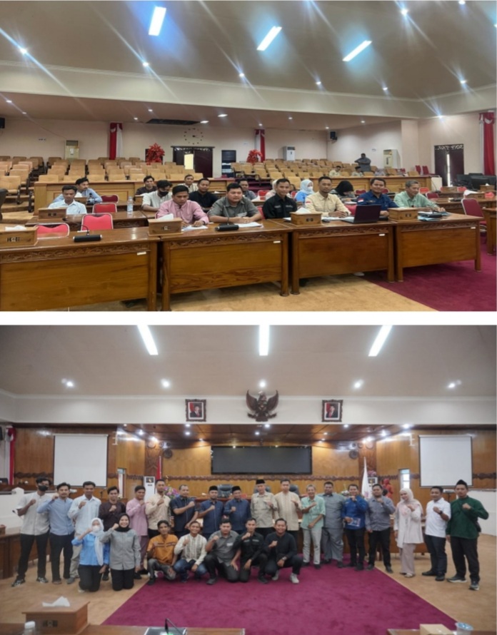 Audiensi Aliansi Honorer Non Database Disambut Hangat DPRD Tanjung Jabung Barat