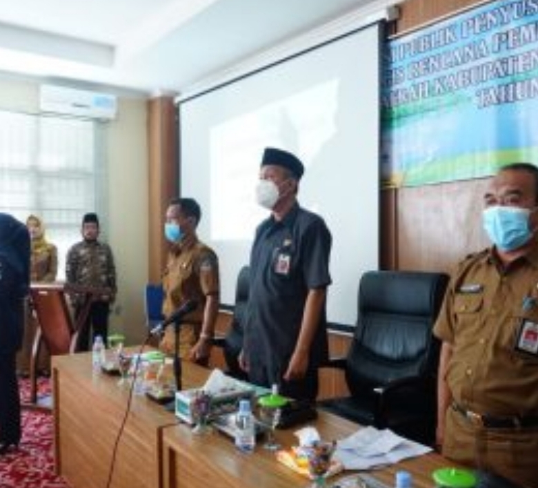 Sekda Tanjabbar Buka Konsultasi KLHS RPJMD