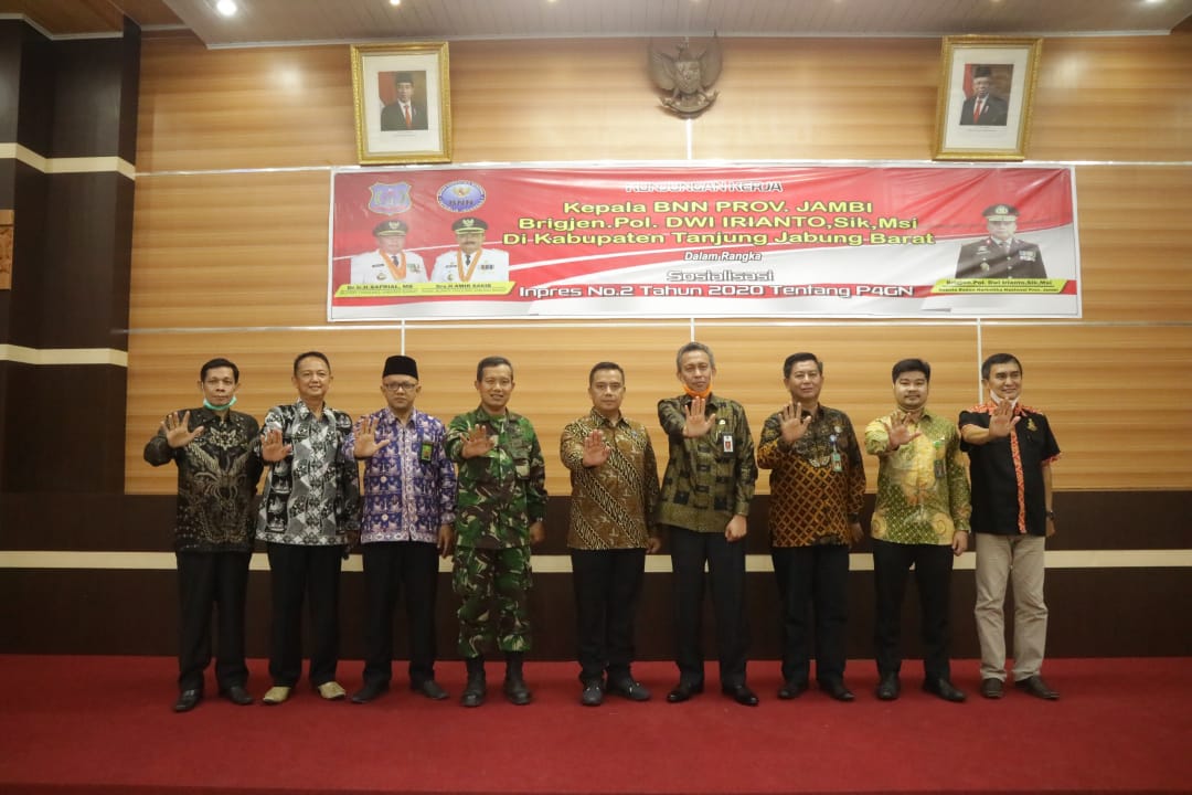 Tanjab Barat Siap Perang Melawan Narkoba