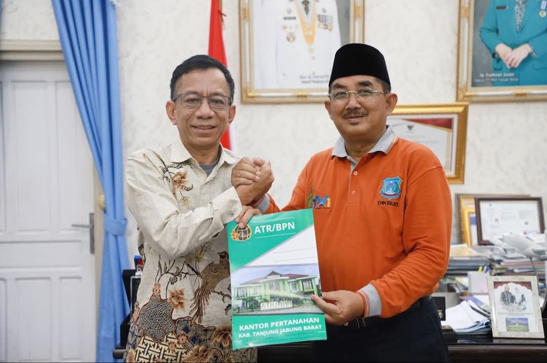 Sinergi Pemkab dan ATR/BPN, Serah Terima Data Peta Udara Dukung Perencanaan dan Penataan Ruang