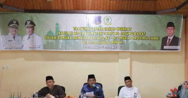 Bupati Anwar Sadat Buka Training Center MTQ ke-51