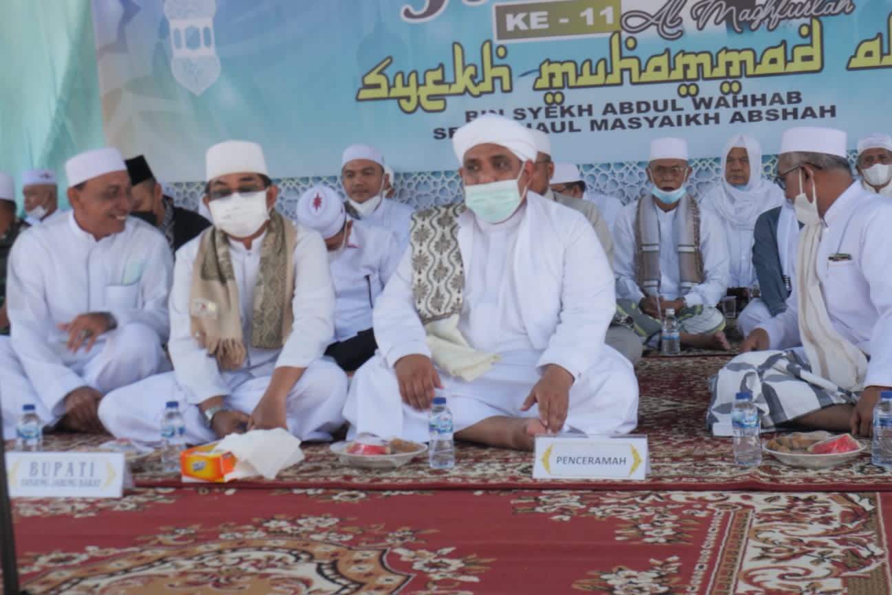 Bupati UAS Hadiri Haul ke-11 Syekh Muhammad Ali Bin Syekh Abdul Wahab