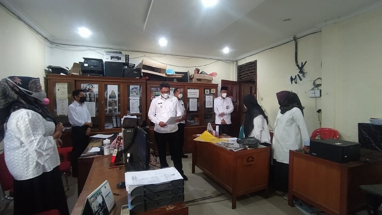 Wakil bupati Hairan Sidak,Pastikan Pelayanan dan Disiplin ASN