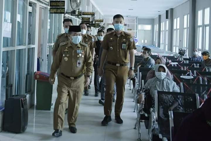 Hari Pertama Masuk Kerja, H Al Haris Sidak Pelayanan RSUD dan Perizinan