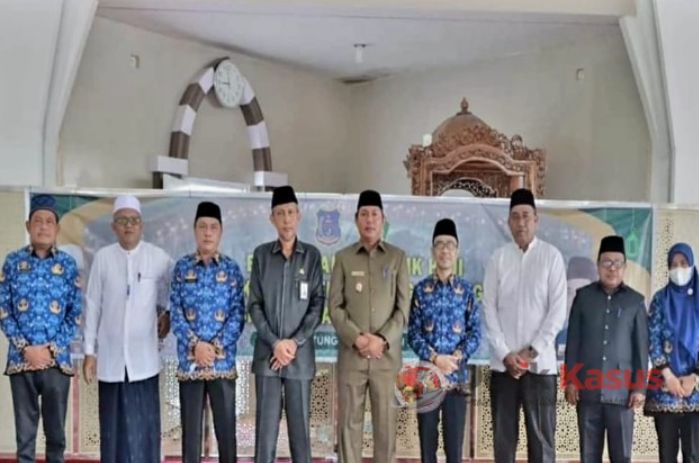 Wabup Buka Bimbingan Manasik Haji Tingkat Kabupaten Tanjabbar Tahun 1444 H