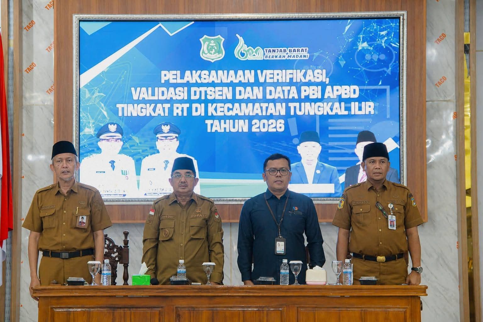 Bupati Buka Verifikasi dan Validasi DTSEN 2026, Pastikan Bantuan Sosial Tepat Sasaran