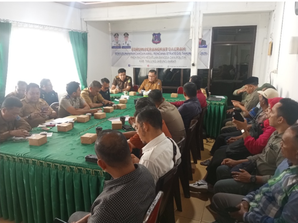 Tim Terpadu Penanganan Konfilk Sosial Kabupaten Tanjab Barat Gelar Rapat Mediasi Konflik Lahan