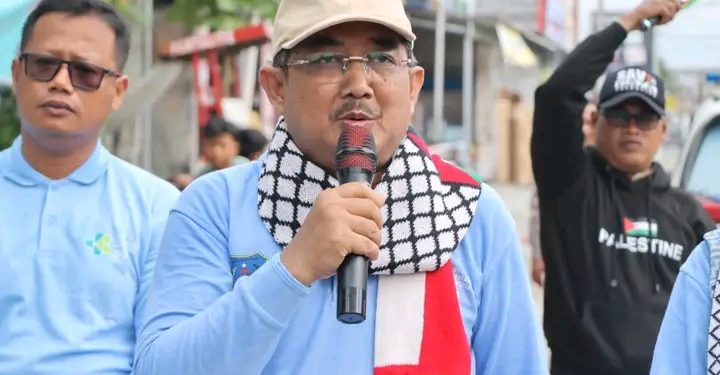 Ikuti Aksi Solidaritas Bela Palestina, Bupati UAS: Semoga Palestina Segera Merdeka!