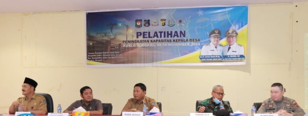 Wakil Bupati Buka Secara Resmi Kegiatan Pelatihan Peningkatan Kapasitas Kepala Desa