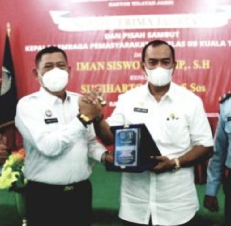 Wabub Tanjabbarat Hadiri Acara Sertijab Kalapas Kuala Tungkal
