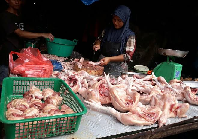 Menjelang Lebaran, Harga Ayam Potong Melambung